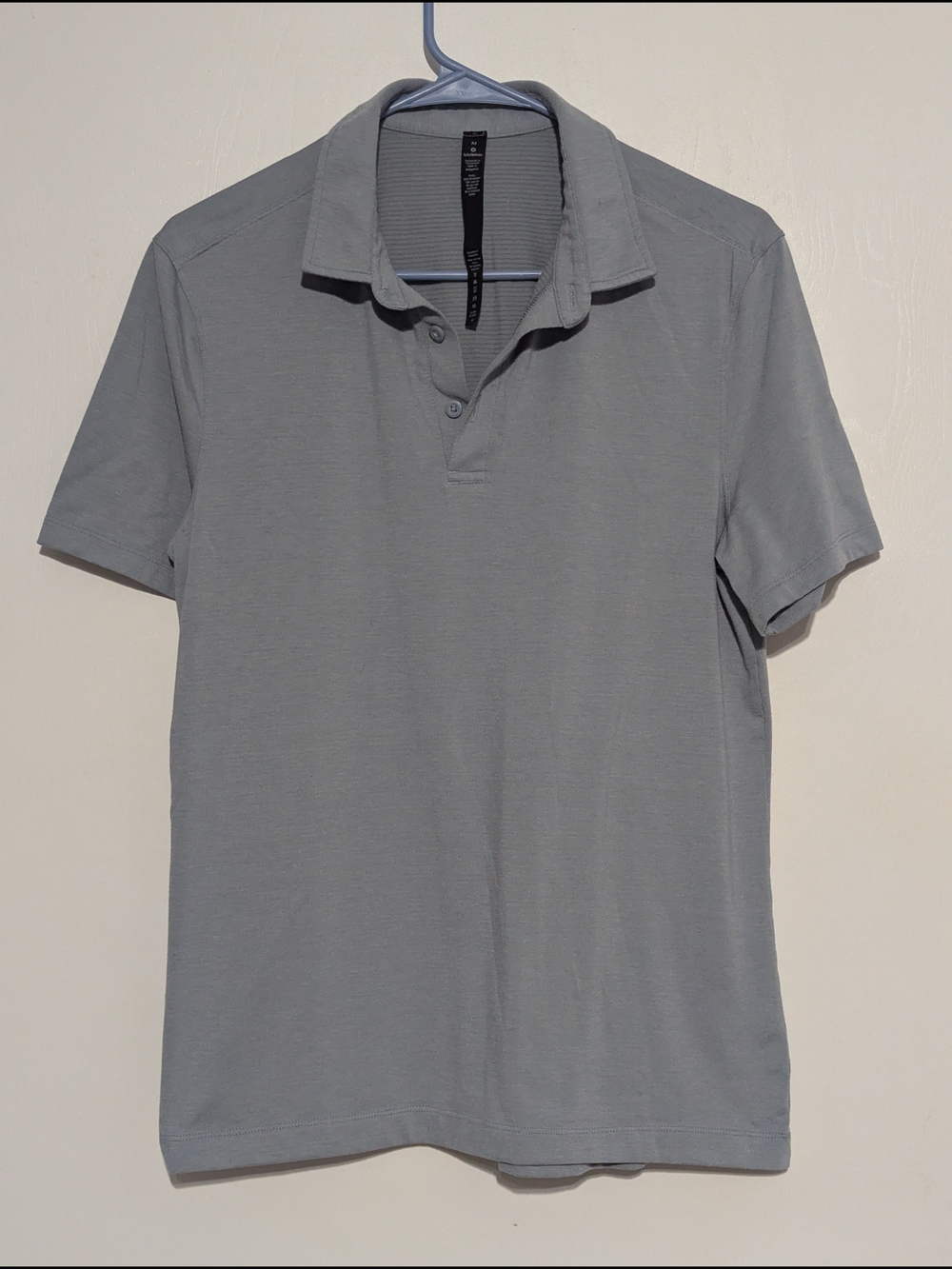 lululemon athletica Men's Light Gray Performance Polo